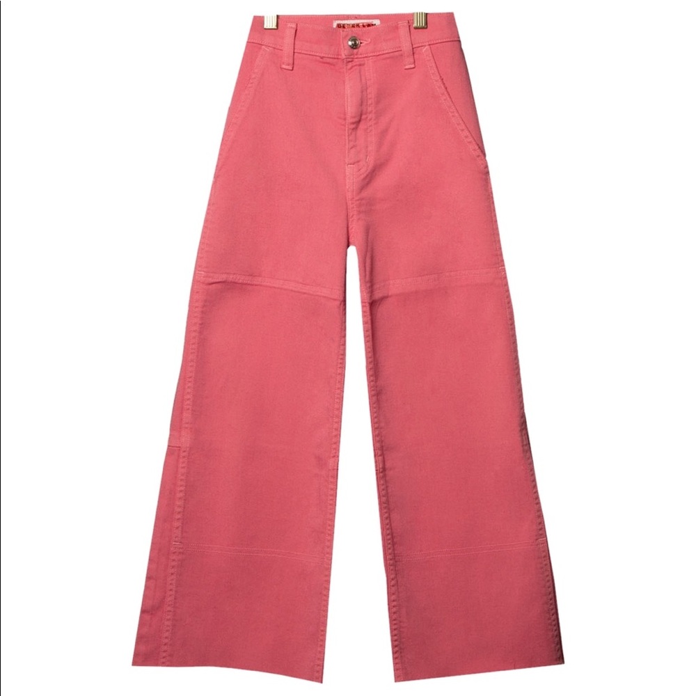 Derek Lam Pink Denim Culottes